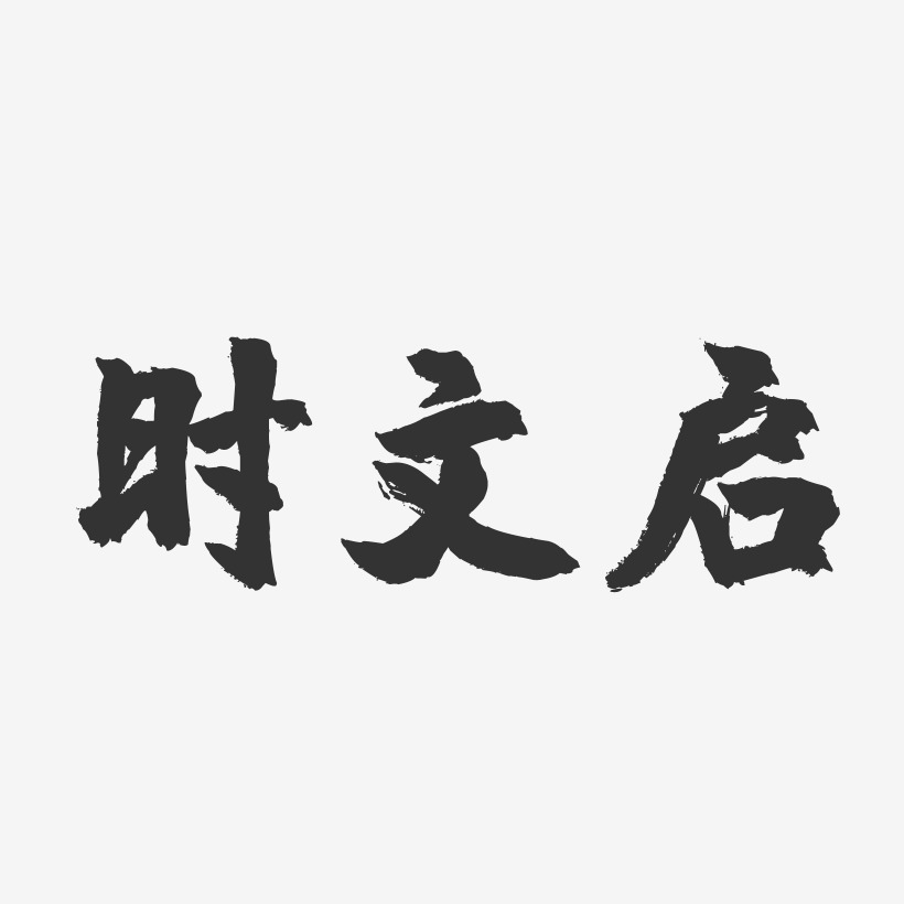 时文启镇魂手书艺术字签名-时文启镇魂手书艺术字签名图片下载-字魂网