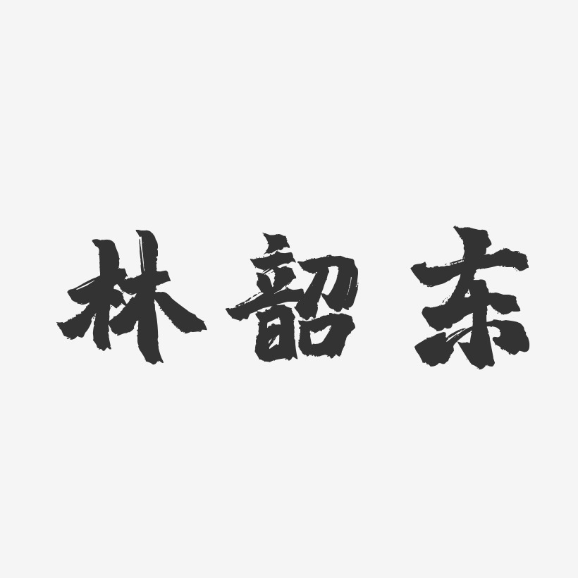 林韶东艺术字