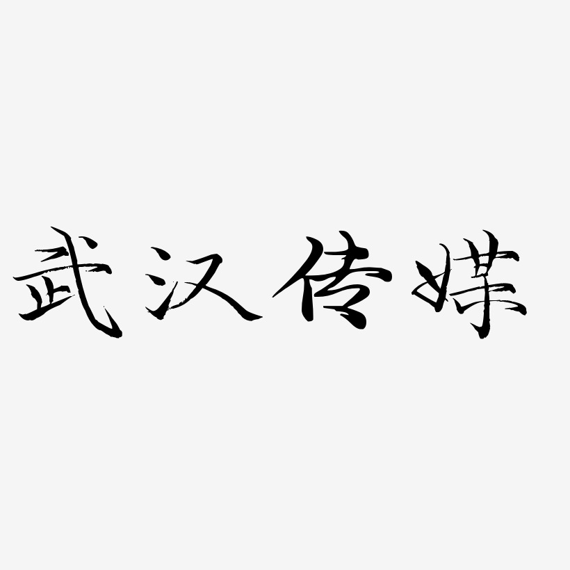 武汉传媒-毓秀小楷体字体设计