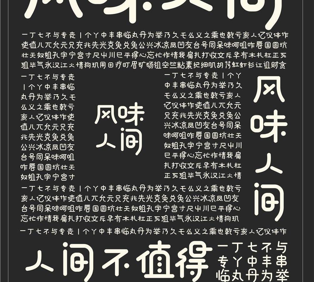 字形概述