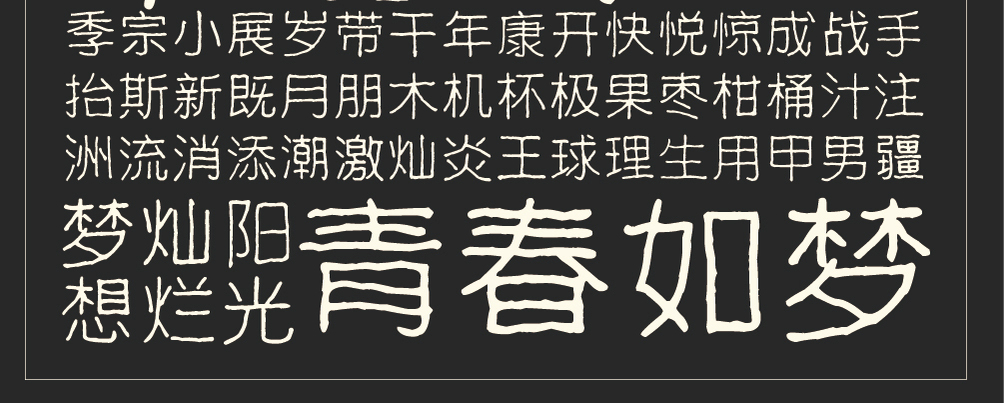字形概述