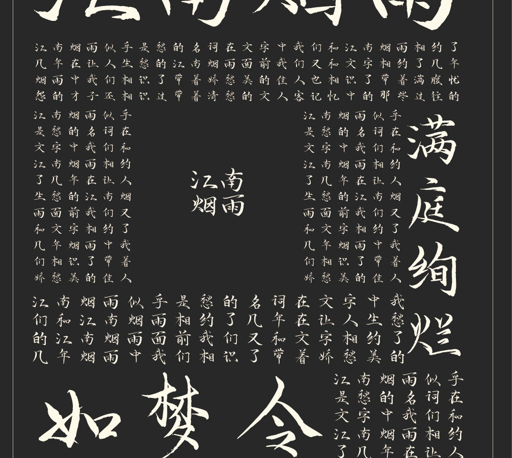 字形概述