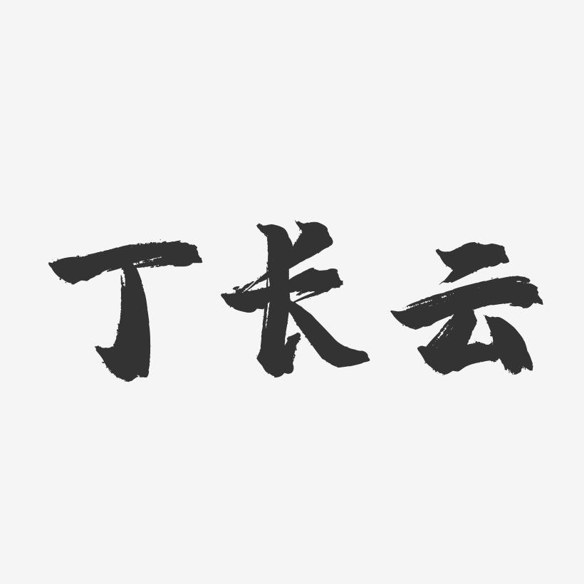 丁长云-镇魂手书字体签名设计