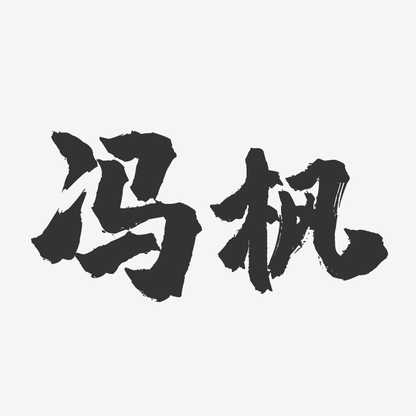 冯枫-镇魂手书字体签名设计