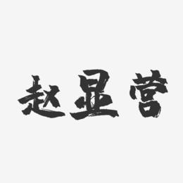 赵显营-镇魂手书字体签名设计