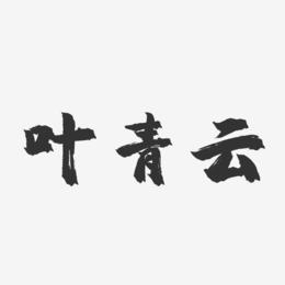 叶青云-镇魂手书字体签名设计