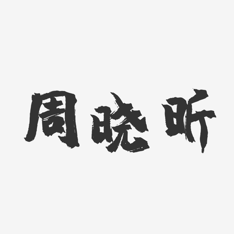 周曉昕-鎮魂手書字體簽名設計