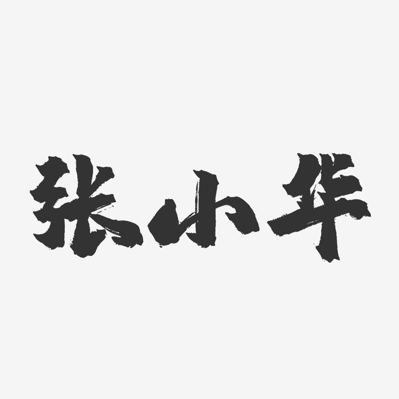 张小华-镇魂手书字体签名设计