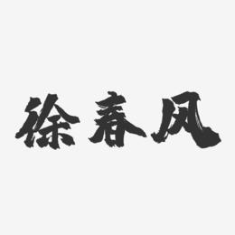 徐春风-镇魂手书字体签名设计