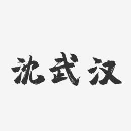 沈武汉-镇魂手书字体签名设计