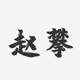 赵攀-镇魂手书字体签名设计