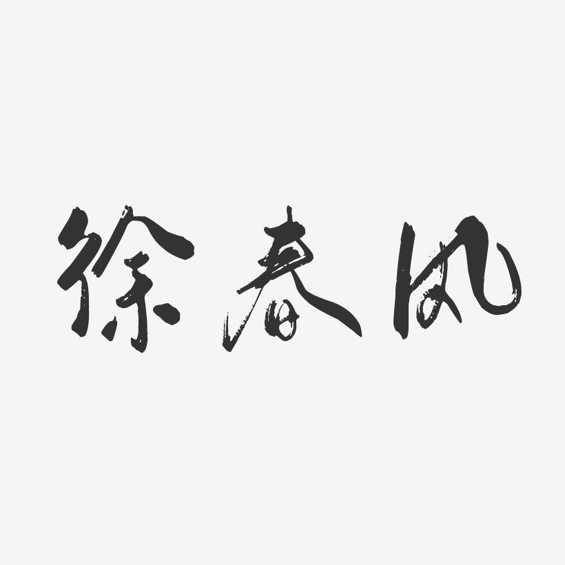 徐春风-行云飞白字体签名设计