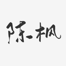 陈枫-行云飞白字体签名设计