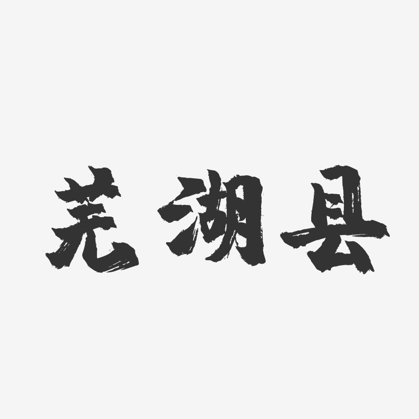 芜湖县-镇魂手书字体设计