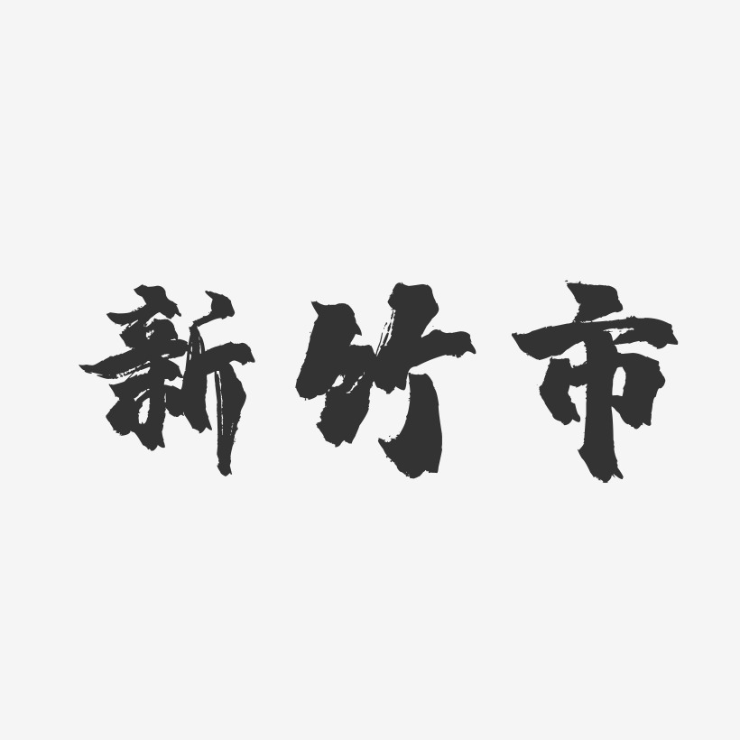 新竹市-镇魂手书字体设计