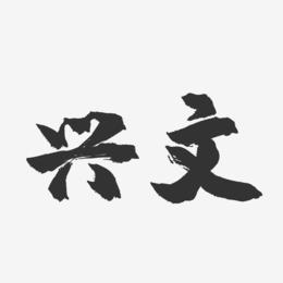 兴文-镇魂手书字体设计