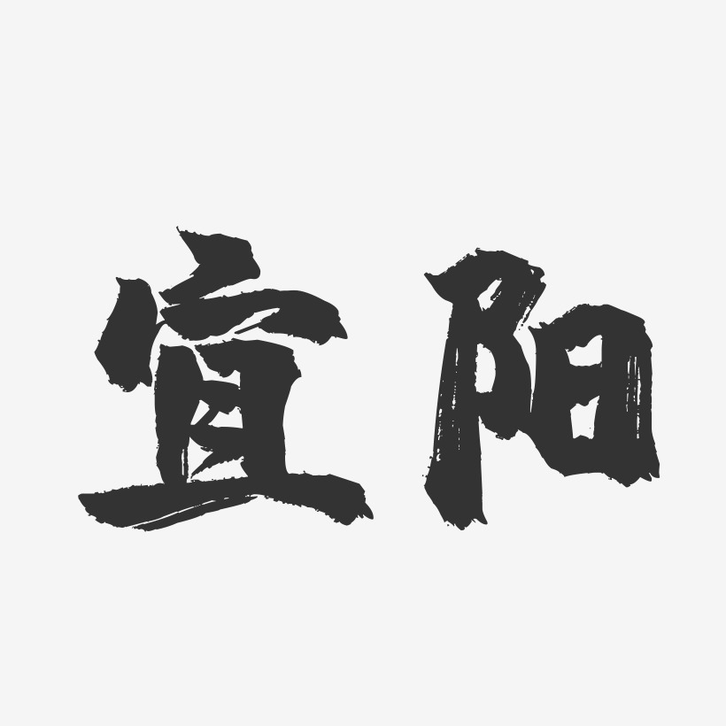 宜阳-镇魂手书字体设计