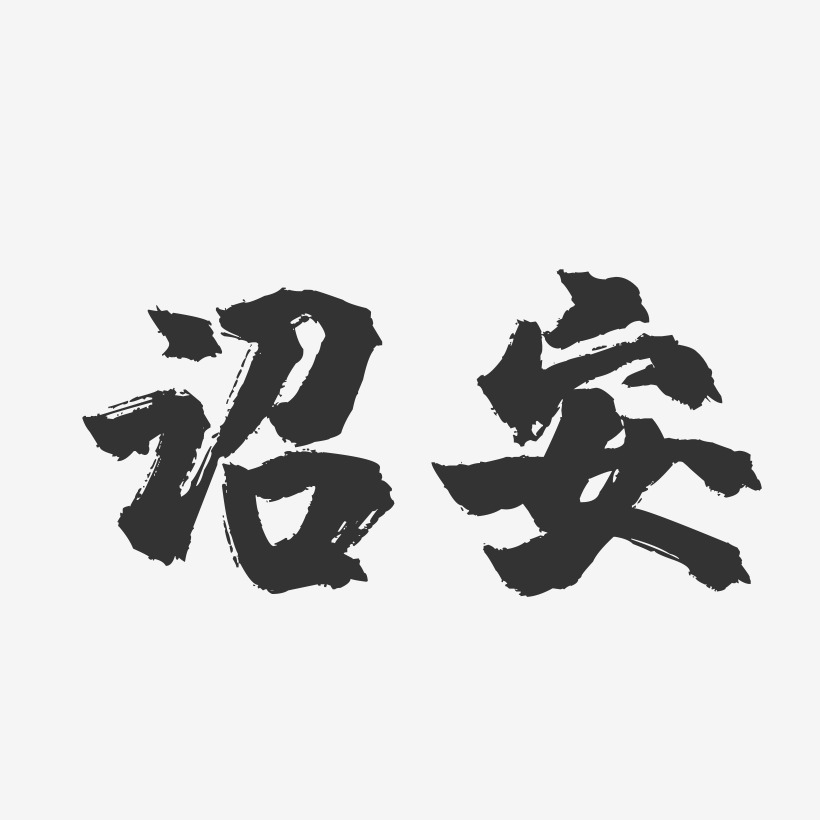 诏安-镇魂手书字体设计