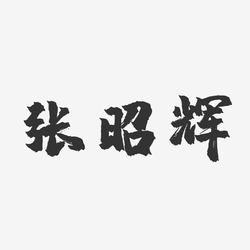 张昭辉-镇魂手书字体免费签名