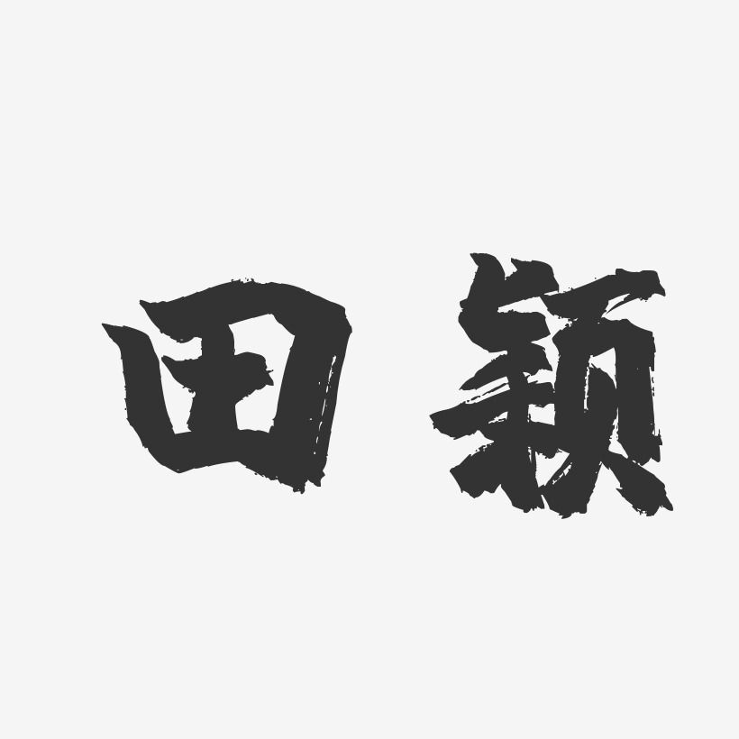 田颖-镇魂手书字体签名设计