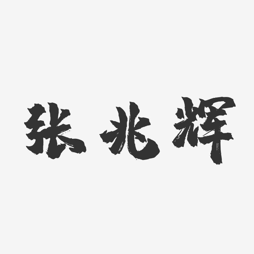 张兆辉-镇魂手书字体签名设计