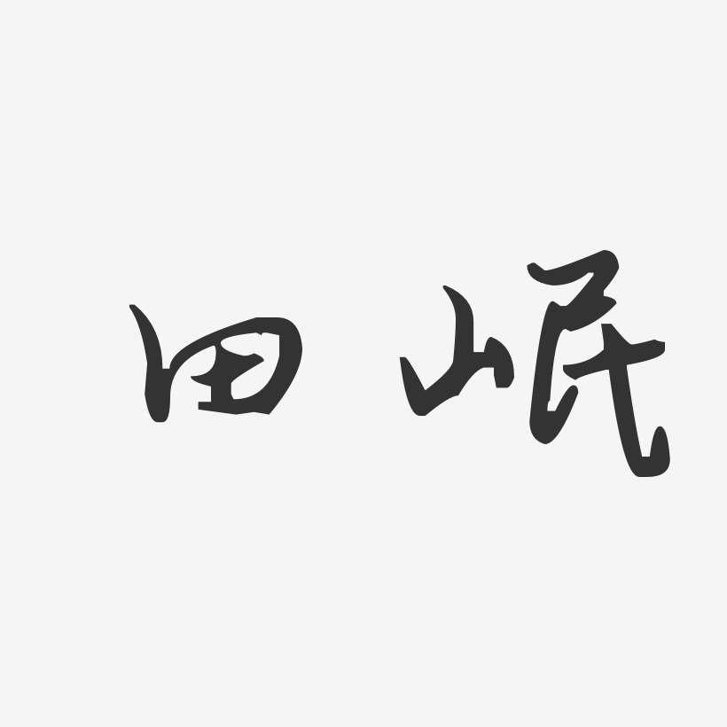田岷-汪子义星座体字体艺术签名