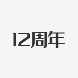12周年-经典雅黑中文字体