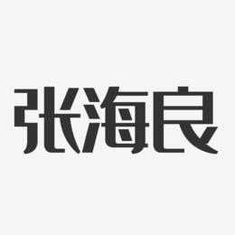 张海良-经典雅黑字体免费签名