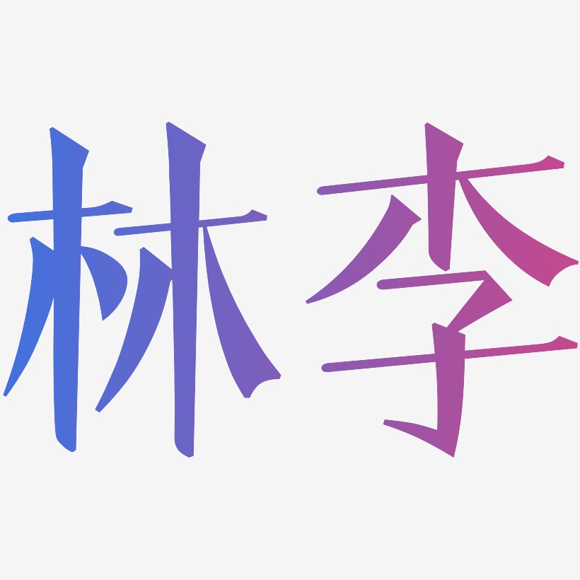 林李-文宋体文案设计