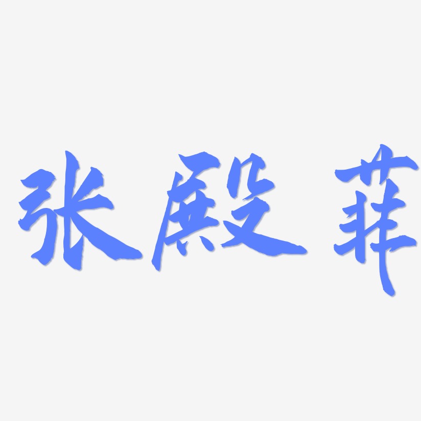 张殿菲-武林江湖体文字设计