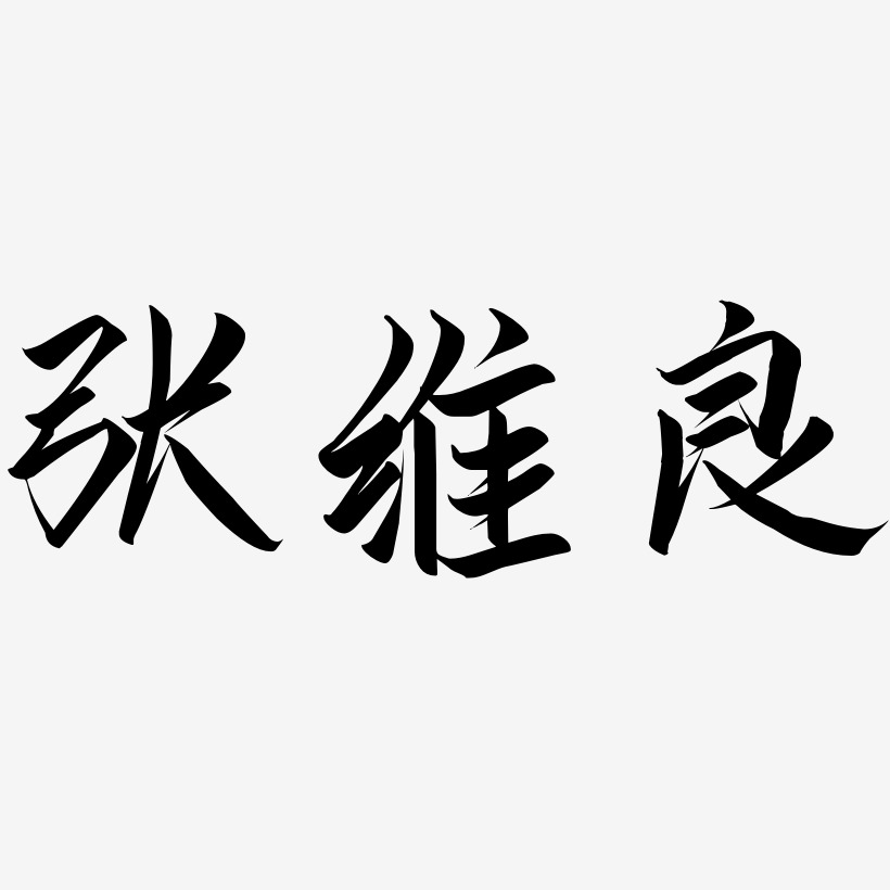 张维良-云霄体文字素材