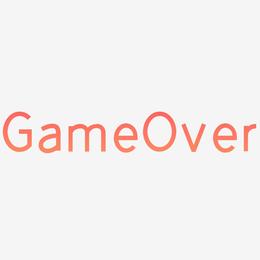 GameOver-创粗黑文字素材