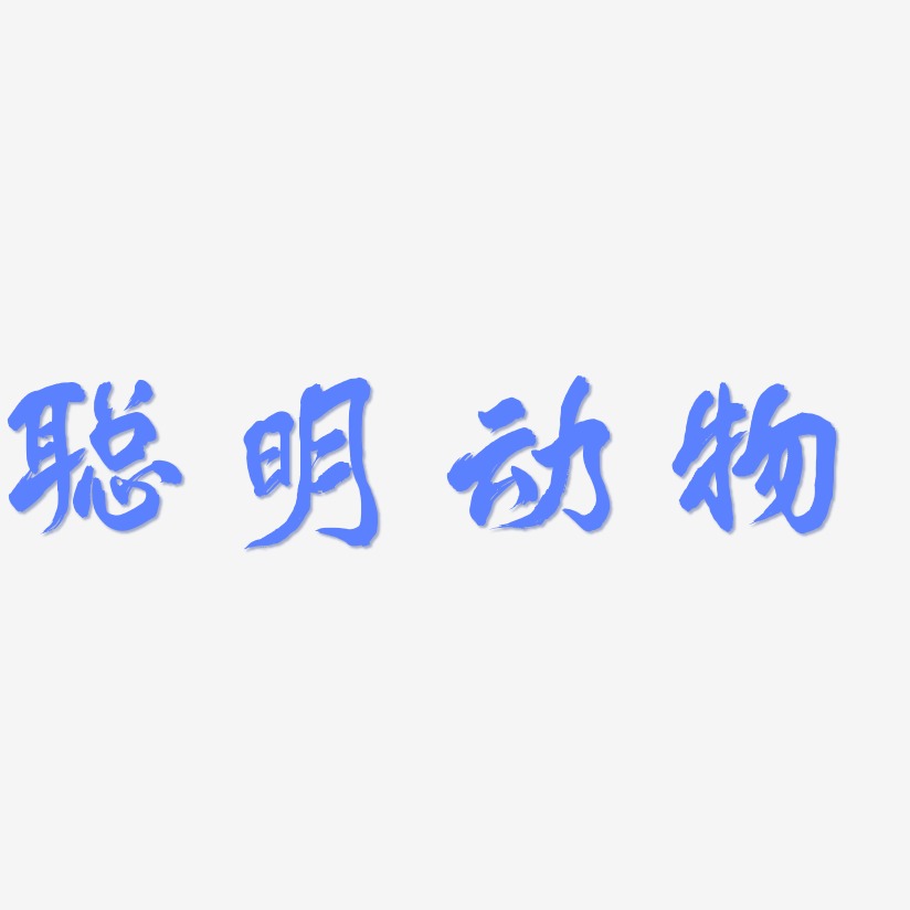 动物字体两个字图片