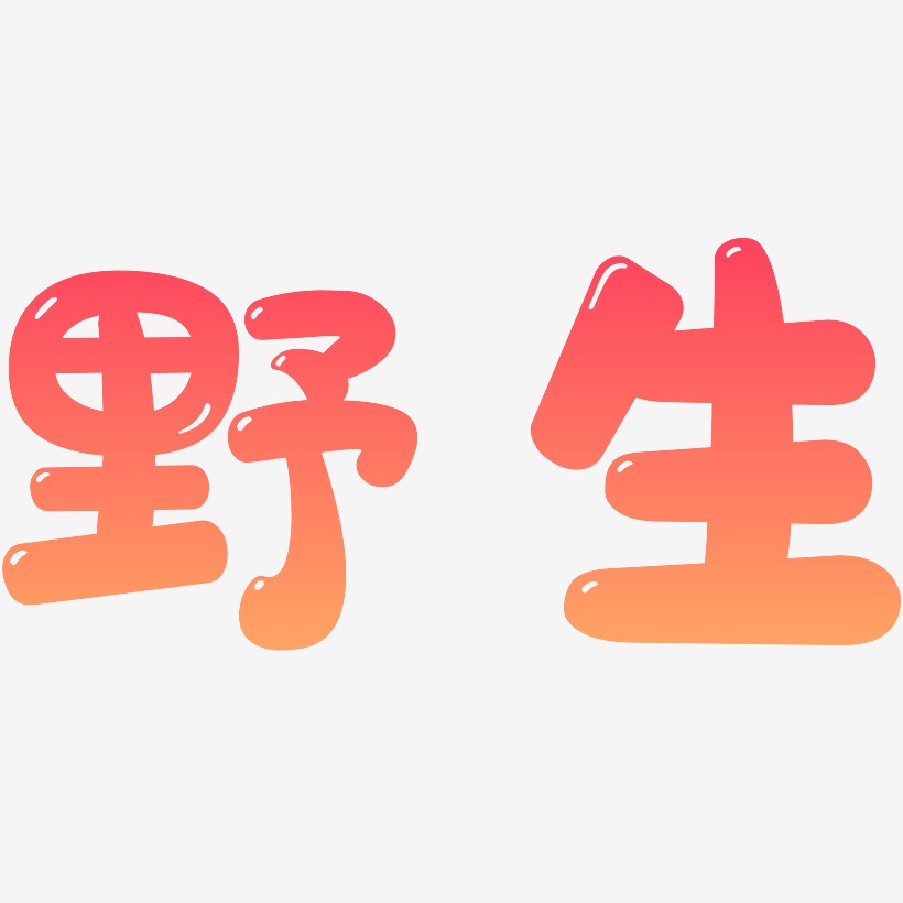 野生艺术字下载_野生图片_野生字体设计图片大全_字魂网