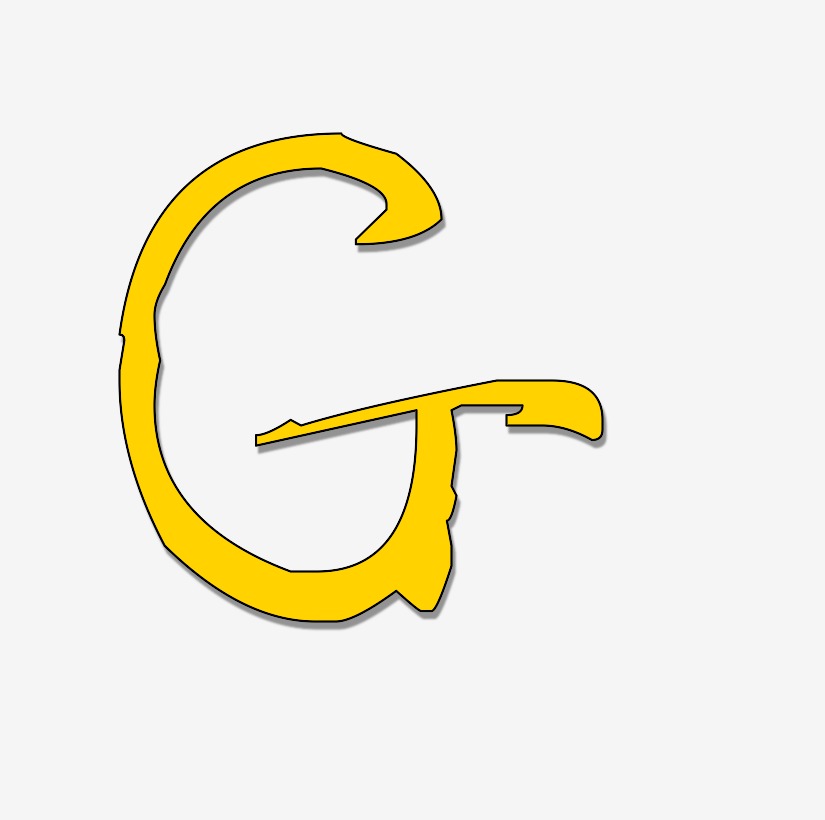 3D立体的字母G