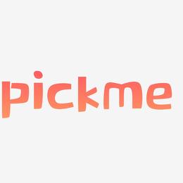 原创3D字体pickme