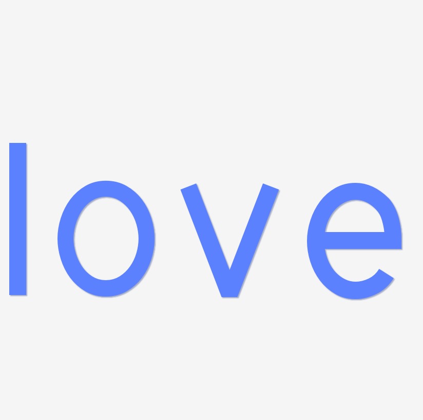 love3D字体设计