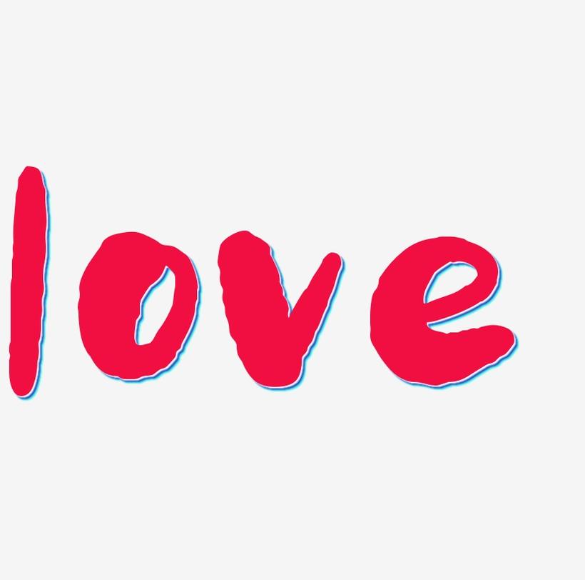 love艺术字体