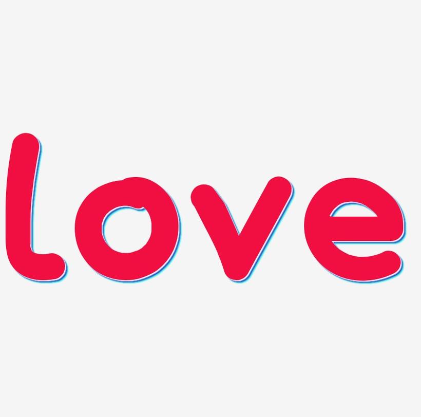 love免抠英文字体